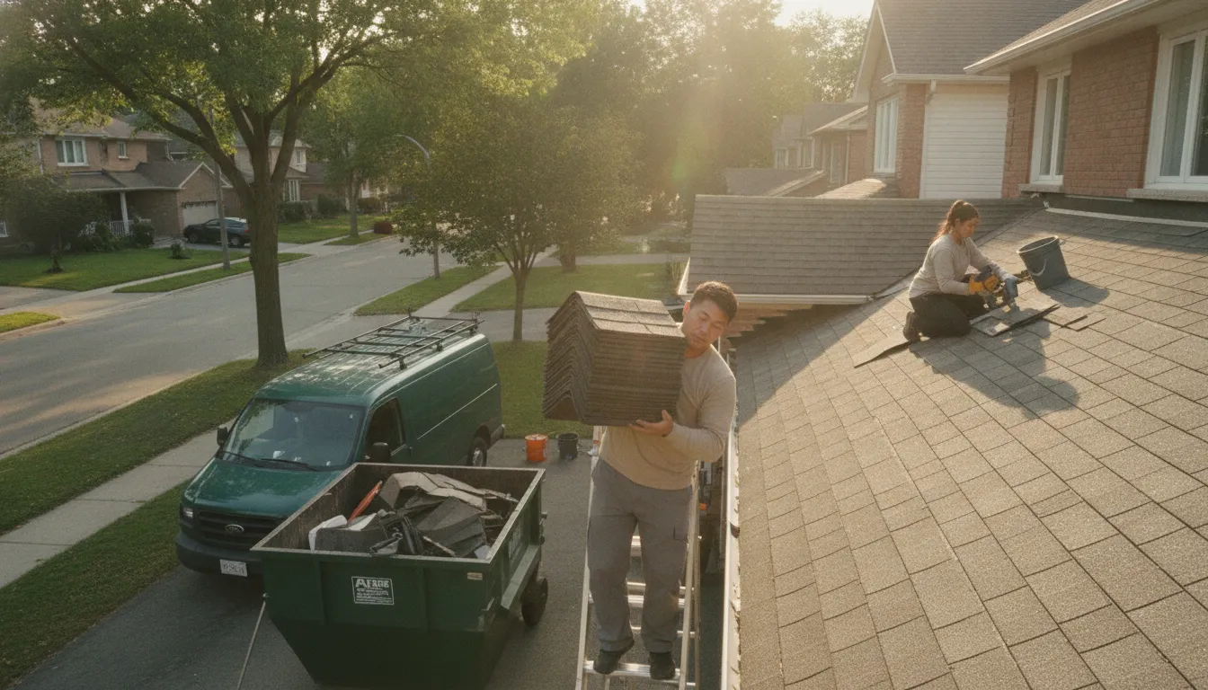 Roofing for Markham's dense subdivisions and multi-plane rooflines